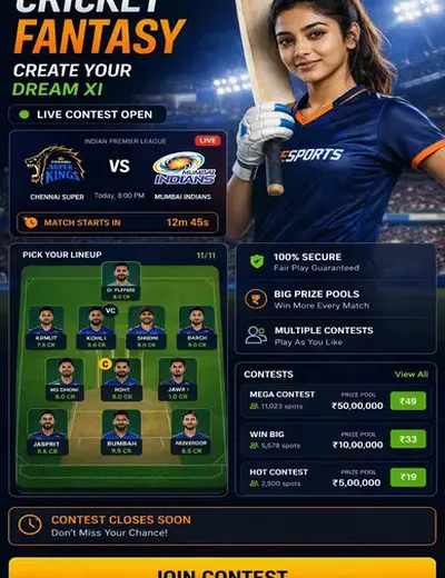 Hero11 (hero11) fantasy cricket & matchday visual 3