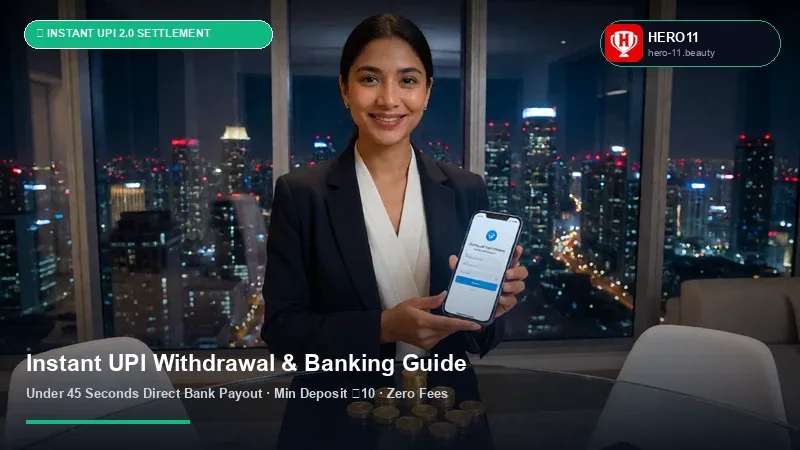 Hero11 Instant UPI Withdrawal & ₹20 INR Deposit Tutorial